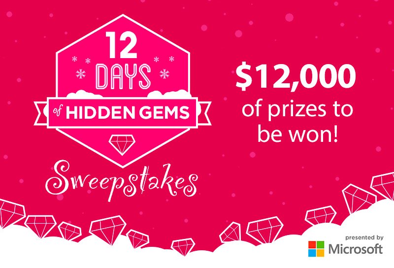 12 Days of Hidden Gems Official Sweepstakes Rules