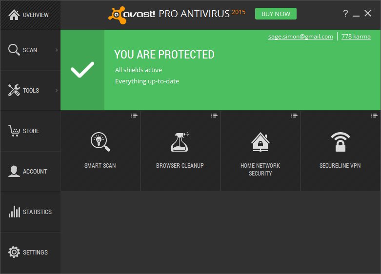 avast remote scan