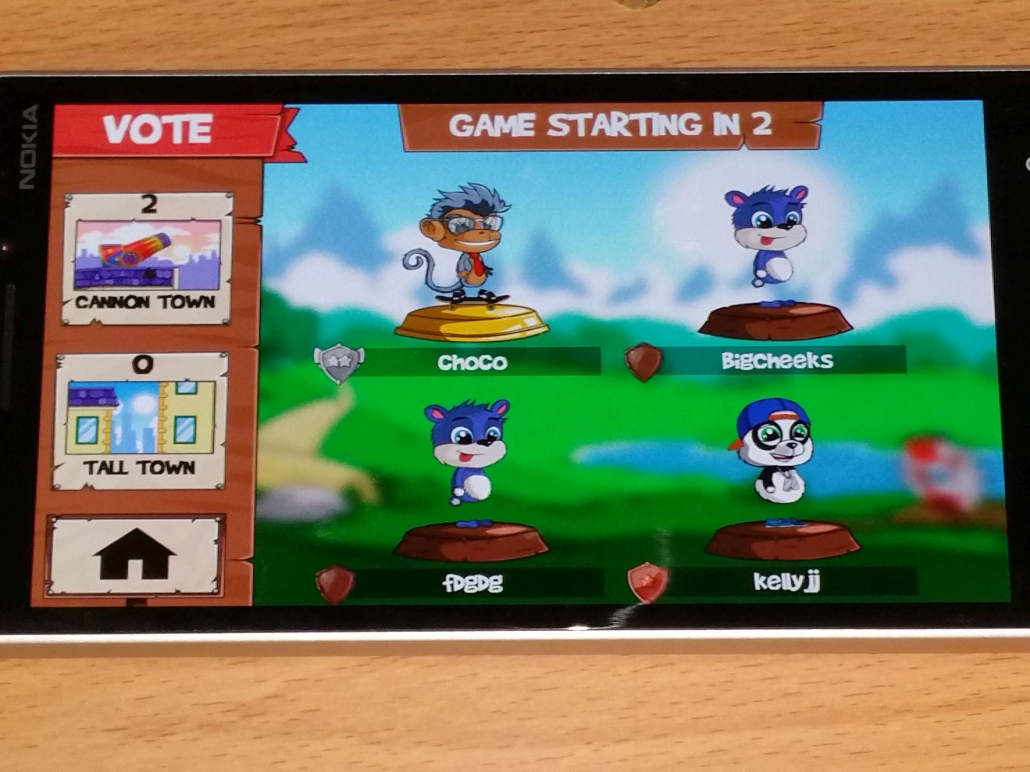 Fun Run 2 is a fast four-player online 