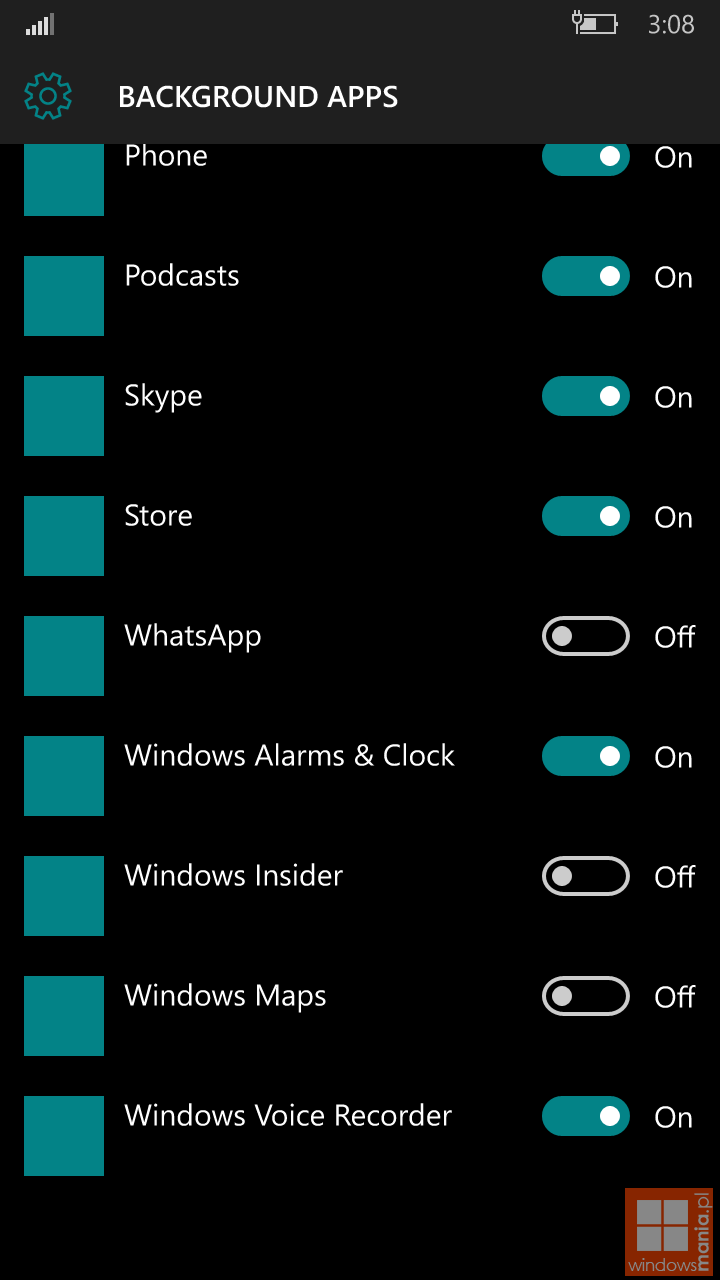 Windows 10 Mobile build 10162