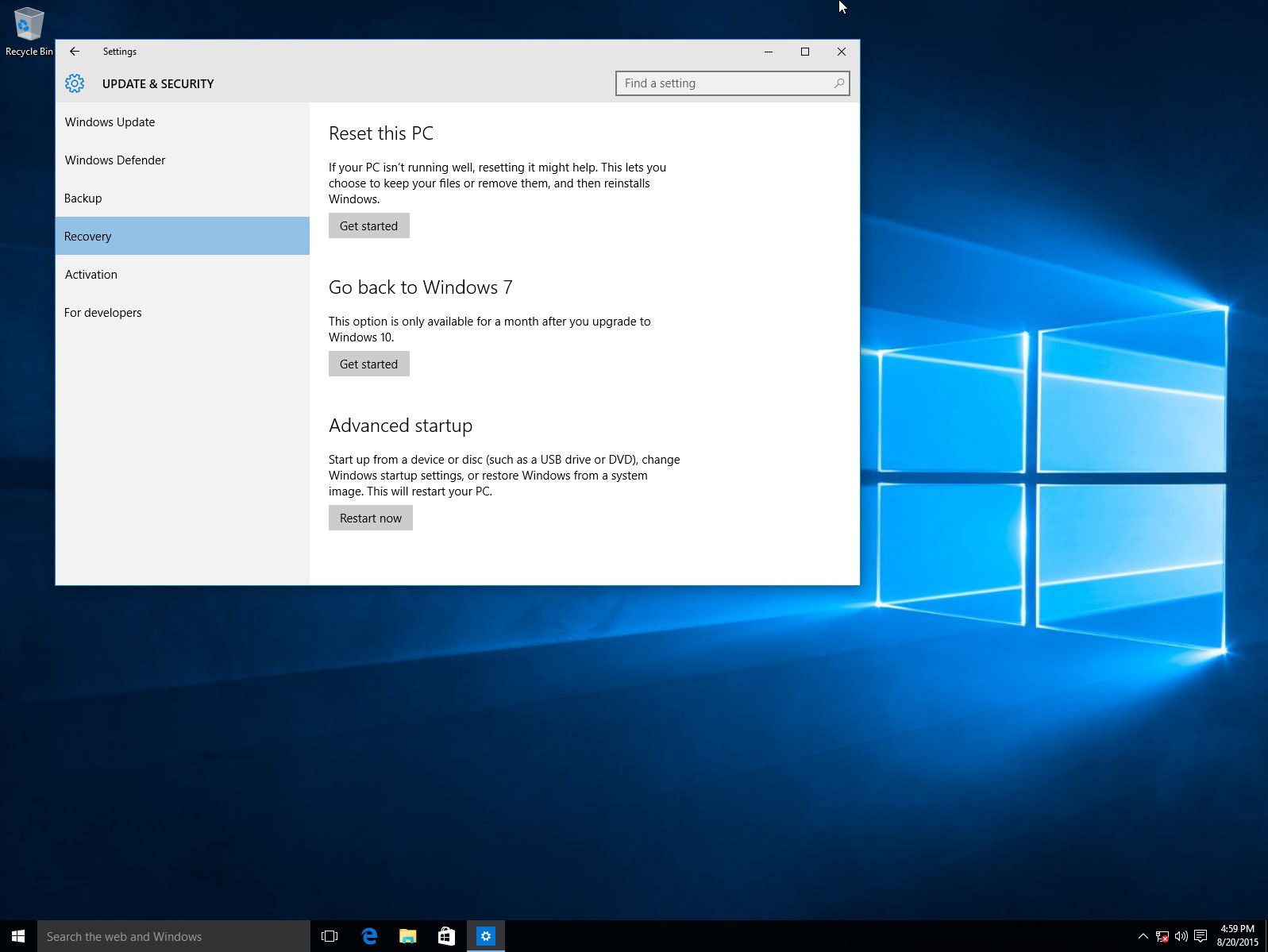 How to update windows 7 to windows 10