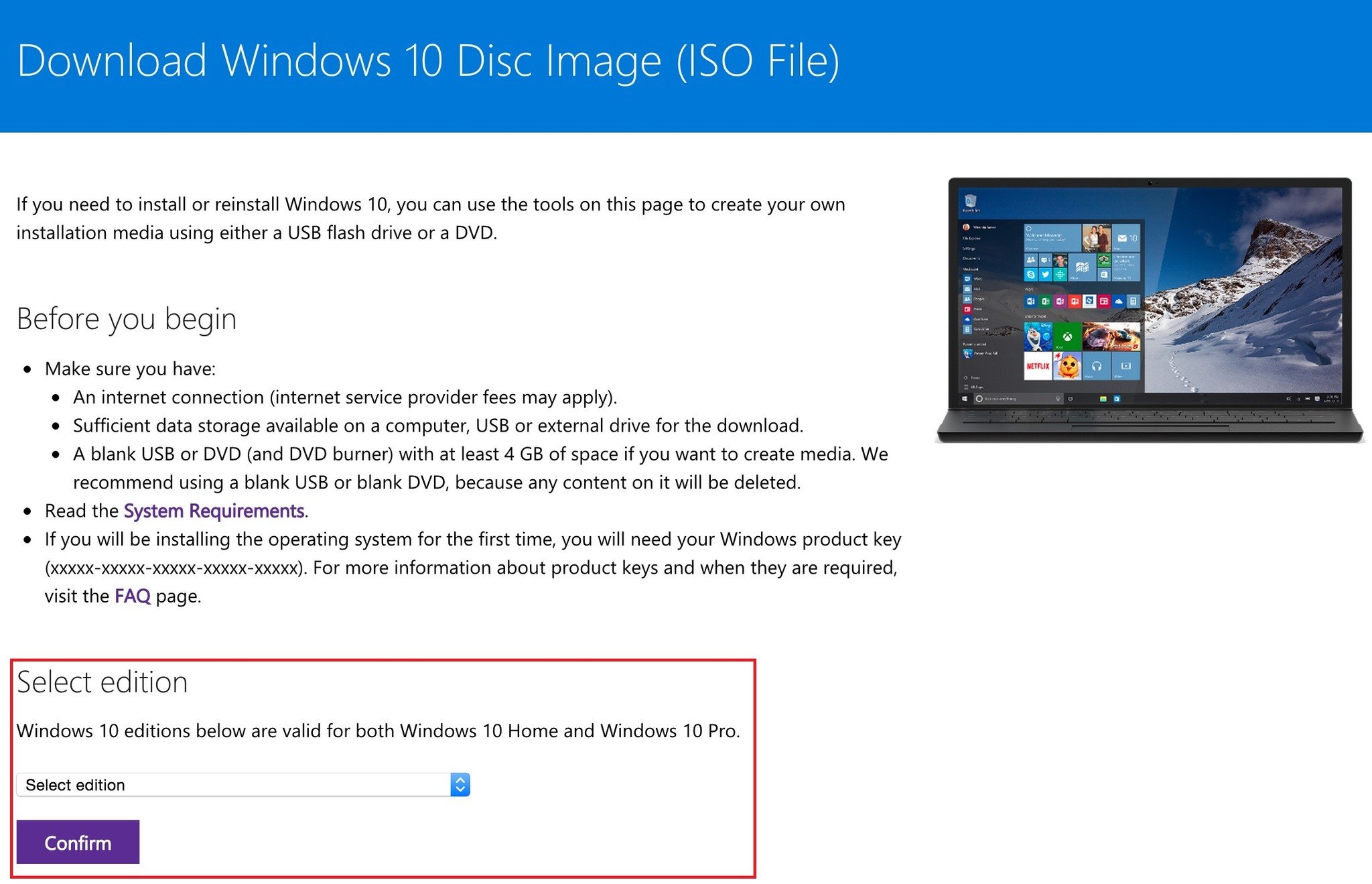 Windows 10 iso download for macbook pro