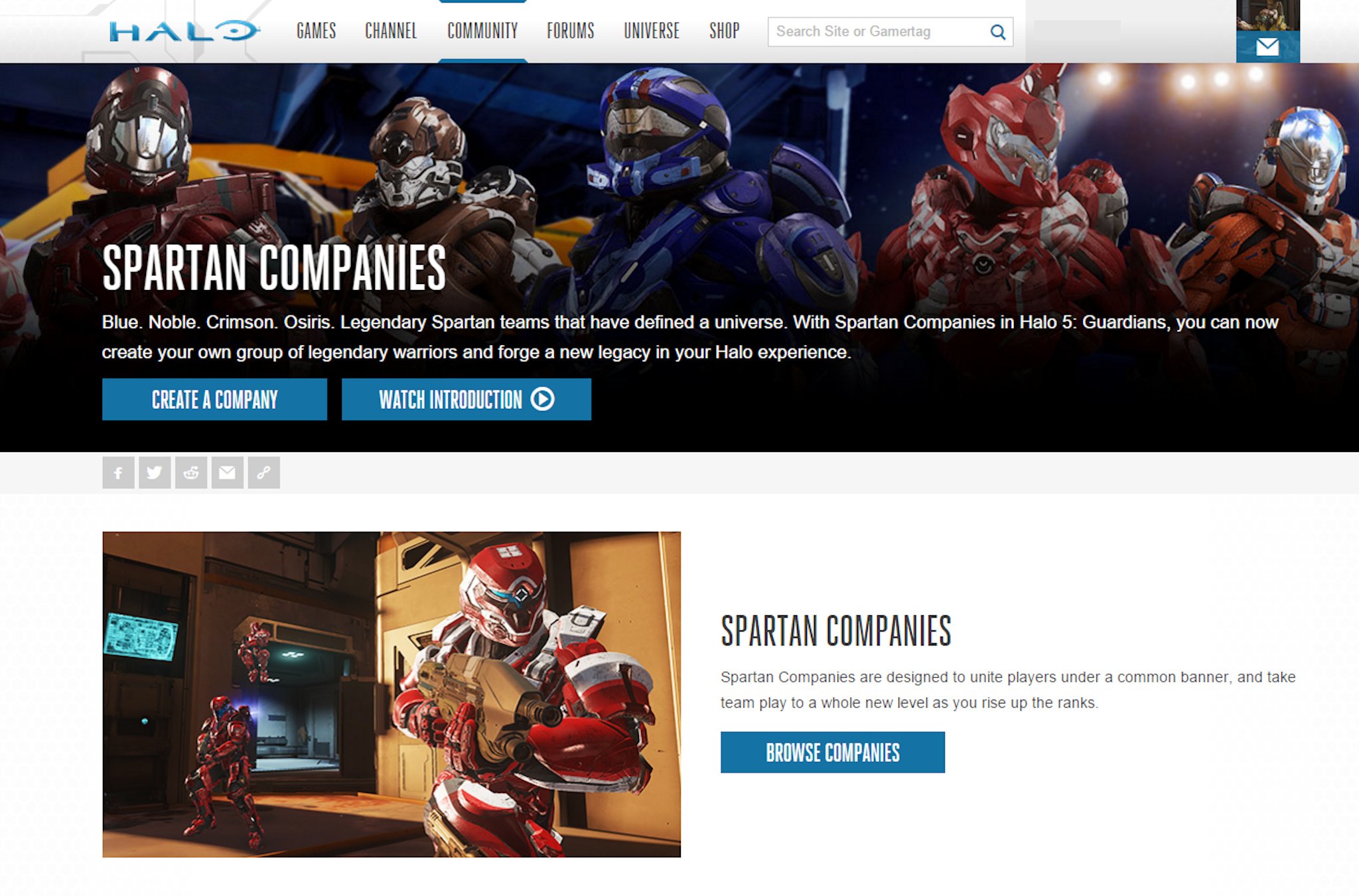 Halo 5 Spartan Companies guide