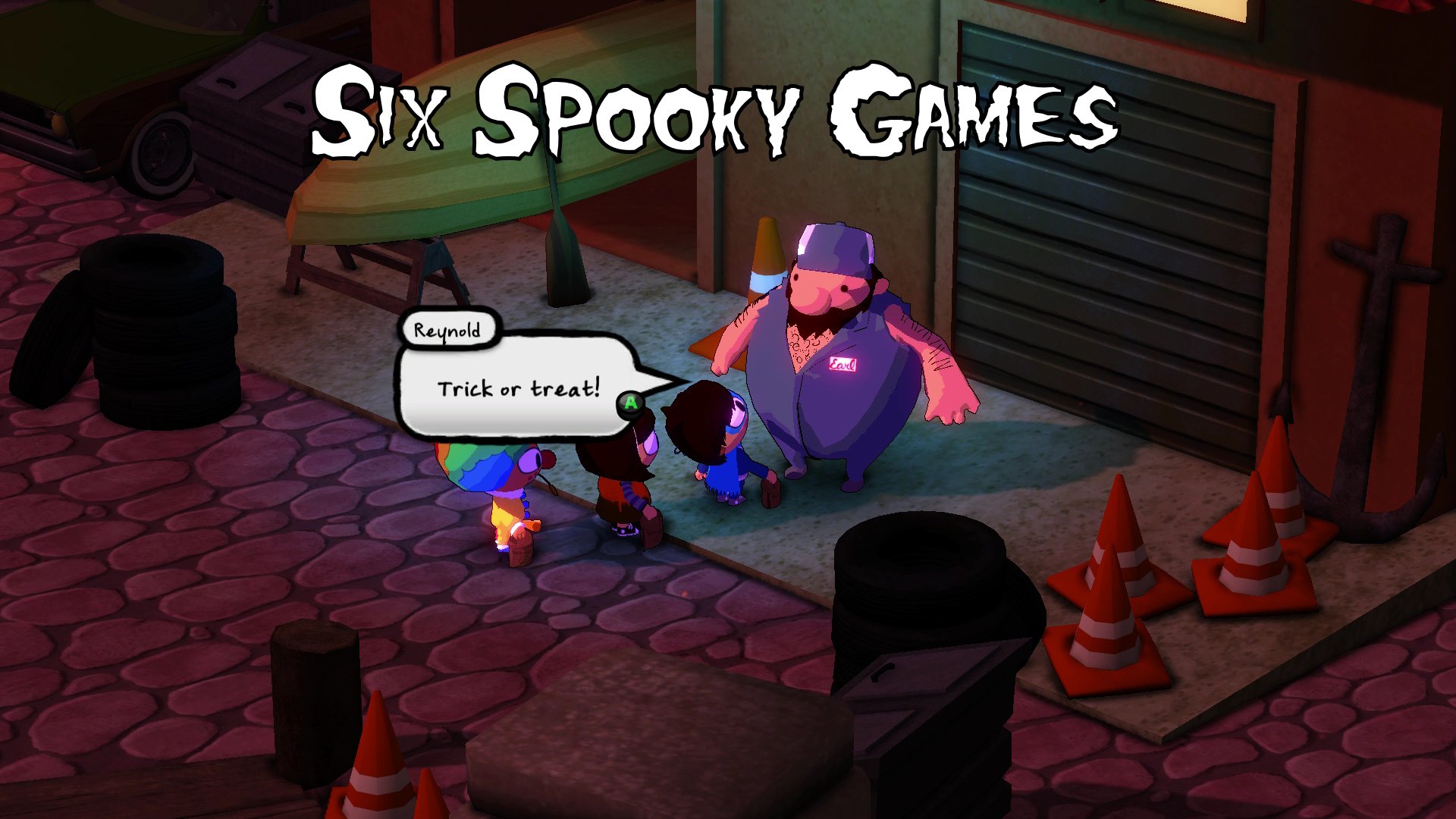 spooky games on xbox