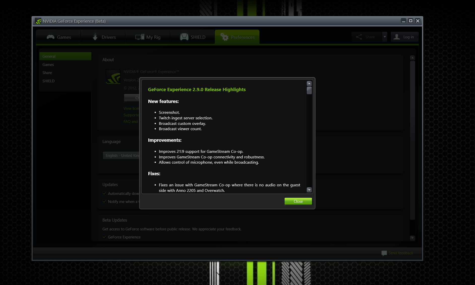 Nvidia S Latest Geforce Experience Beta Adds In Game Screenshot Capture Editing And 4k Upload Windows Central