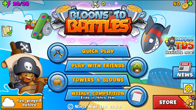 Bloons Td Battles A Balloon Busting Throw Down For Windows Pc And