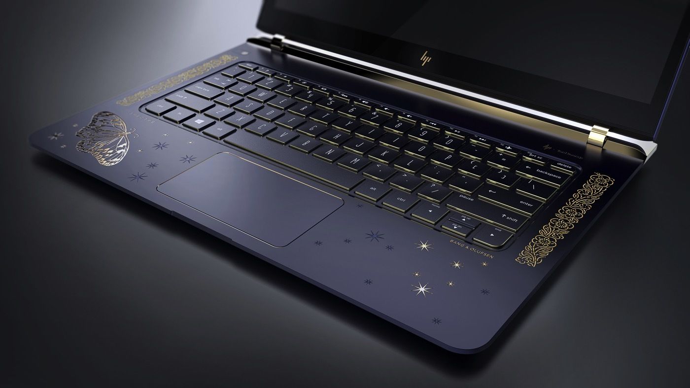 You Can Get An 18k Gold Hp Spectre Laptop With Diamonds If You Have The Cash Windows Central