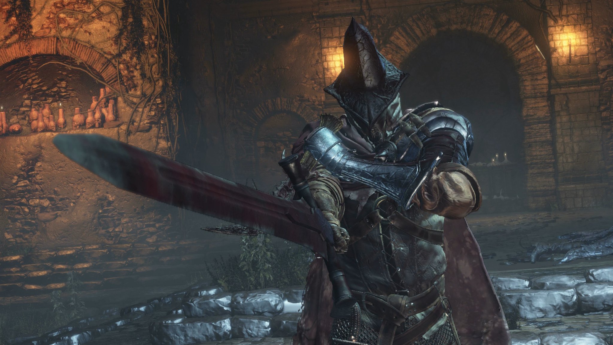 Dark Souls III review: A newcomer faces the challenge Xbox One - Abyss Watchers boss