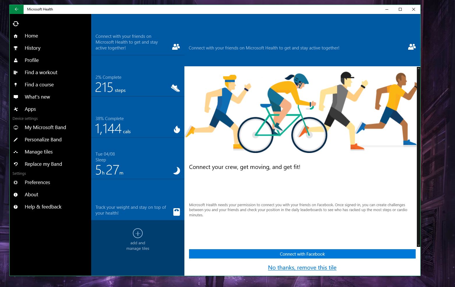 2019 windows 10 health and fitness software download