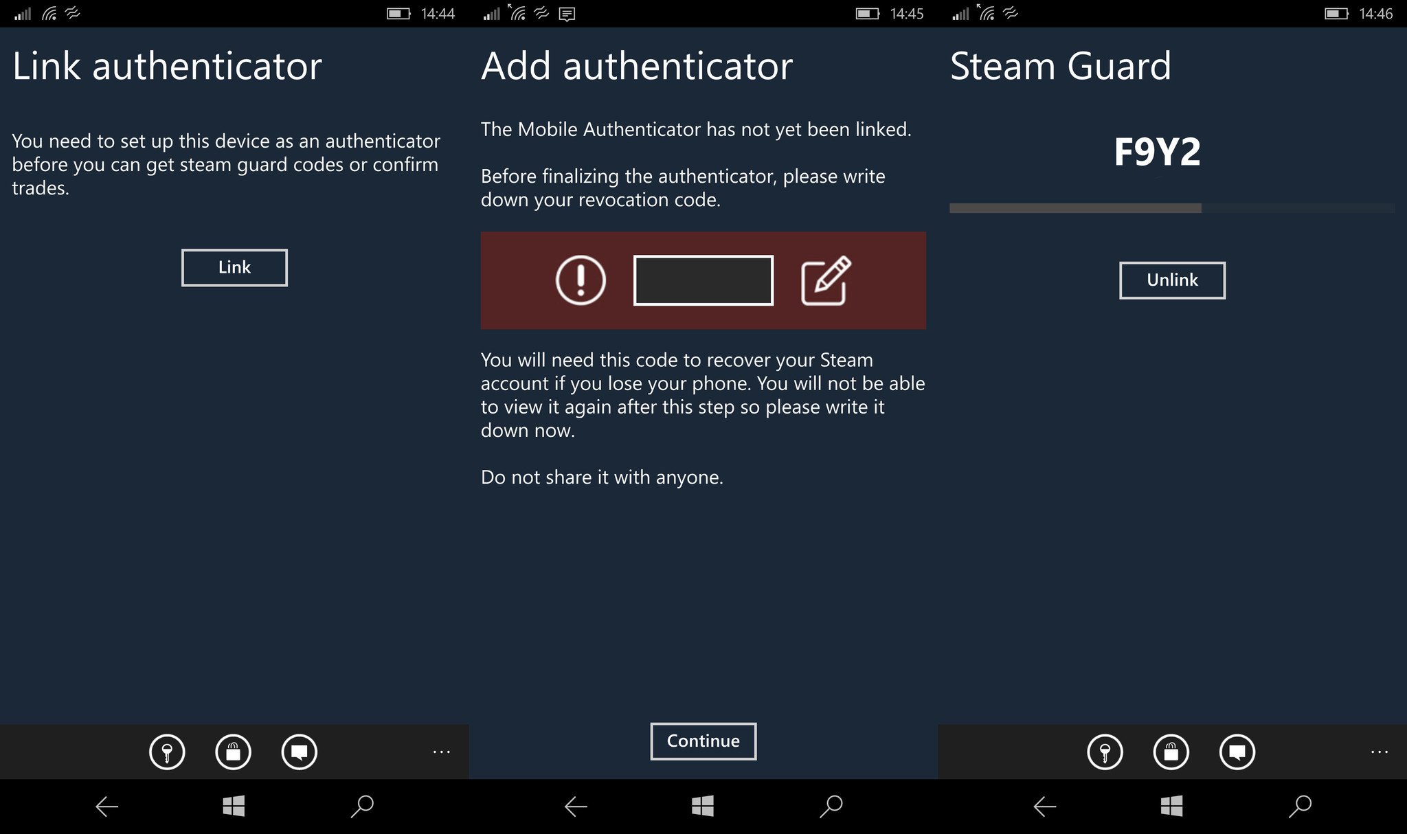 Not steam showing code authenticator [LGSM] Steam