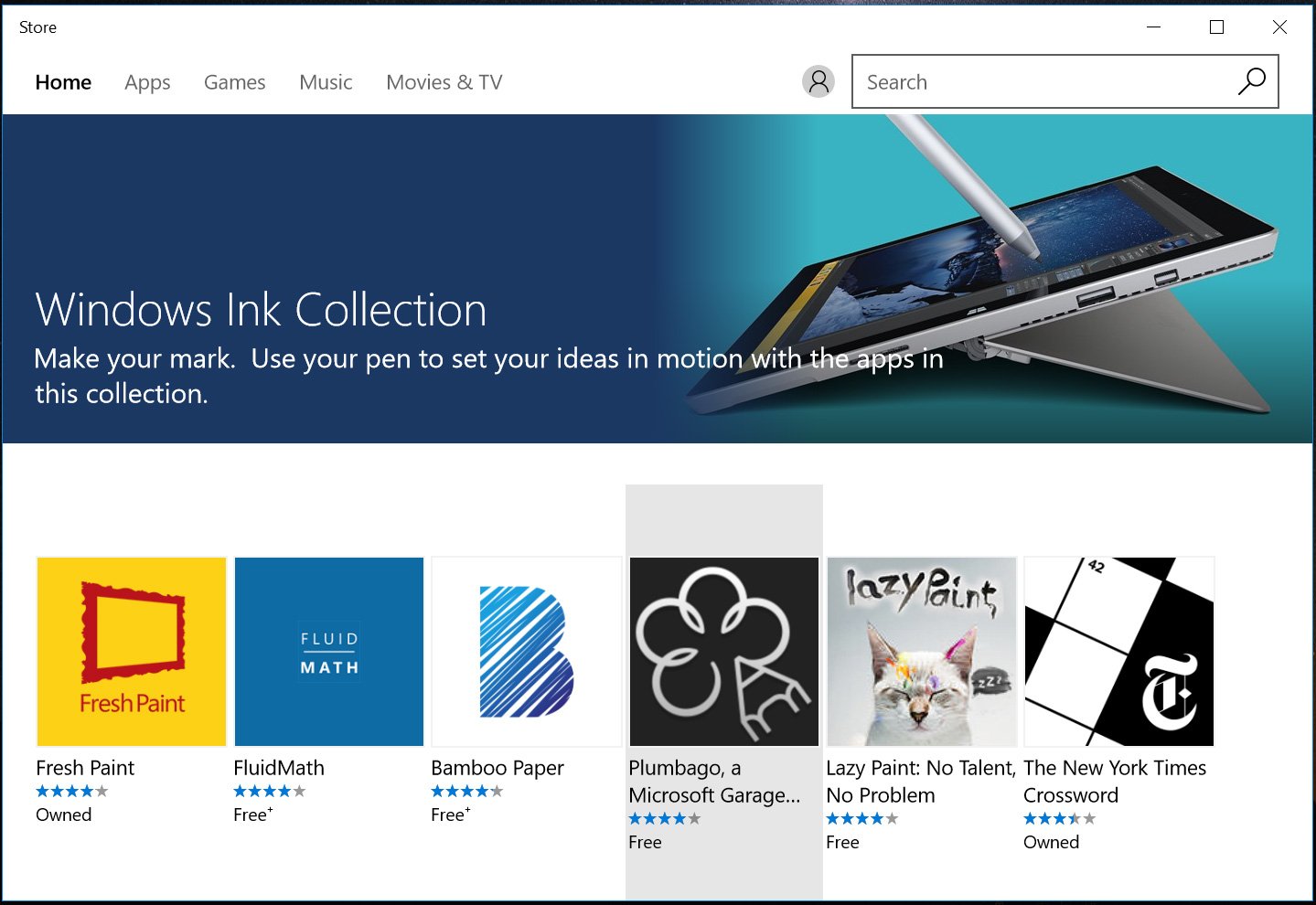 Windows Ink Collection