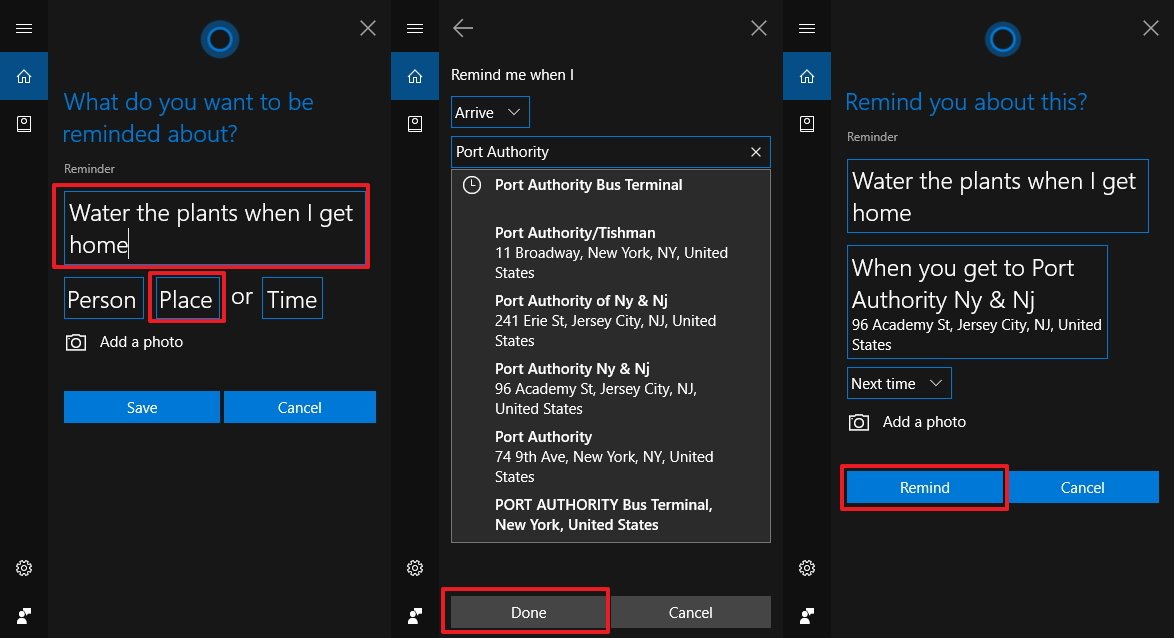 How To Create Reminders Using Cortana On Windows 10 Windows Central