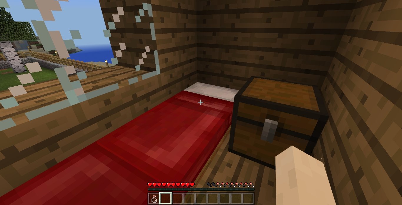 Minecraft For Windows 10 And Xbox One, How To Make A Bed In Minecraft Survival On Phone