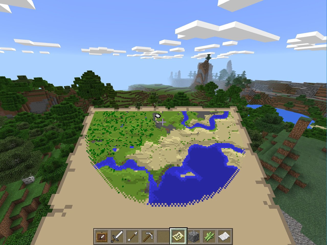 Beginner&#39;s guide to maps in Minecraft: Windows 10 Edition