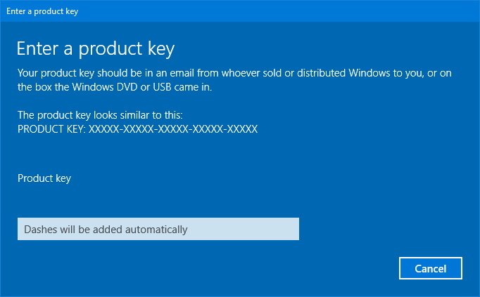 Error Adding Windows Server 2016 And Windows 10 2016 Ltsb Product Keys