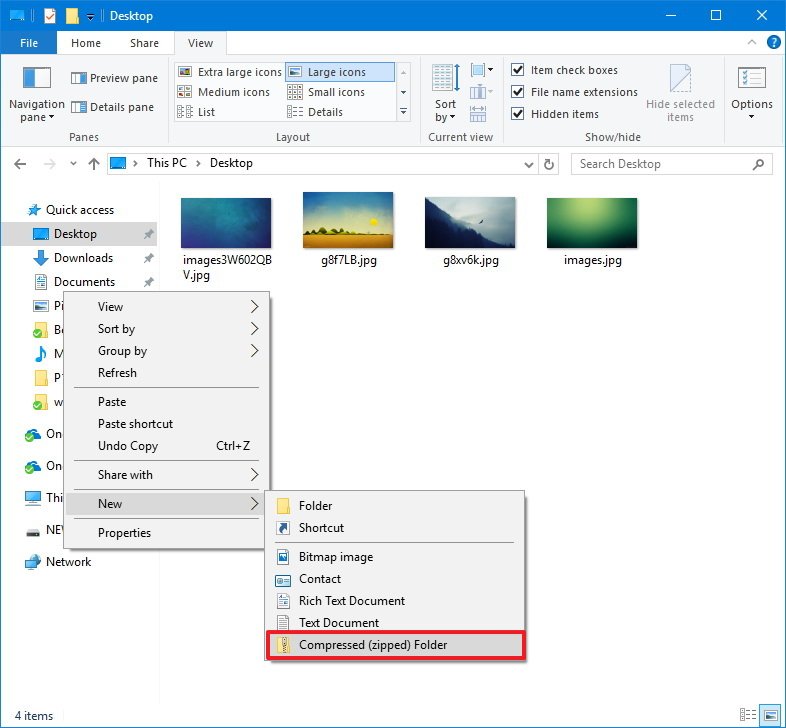 How To Zip And Unzip Files Using Windows 10 Windows Central