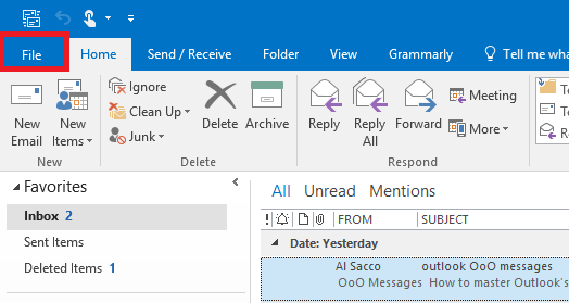 How to master Outlook's out-of-office automatic replies ...