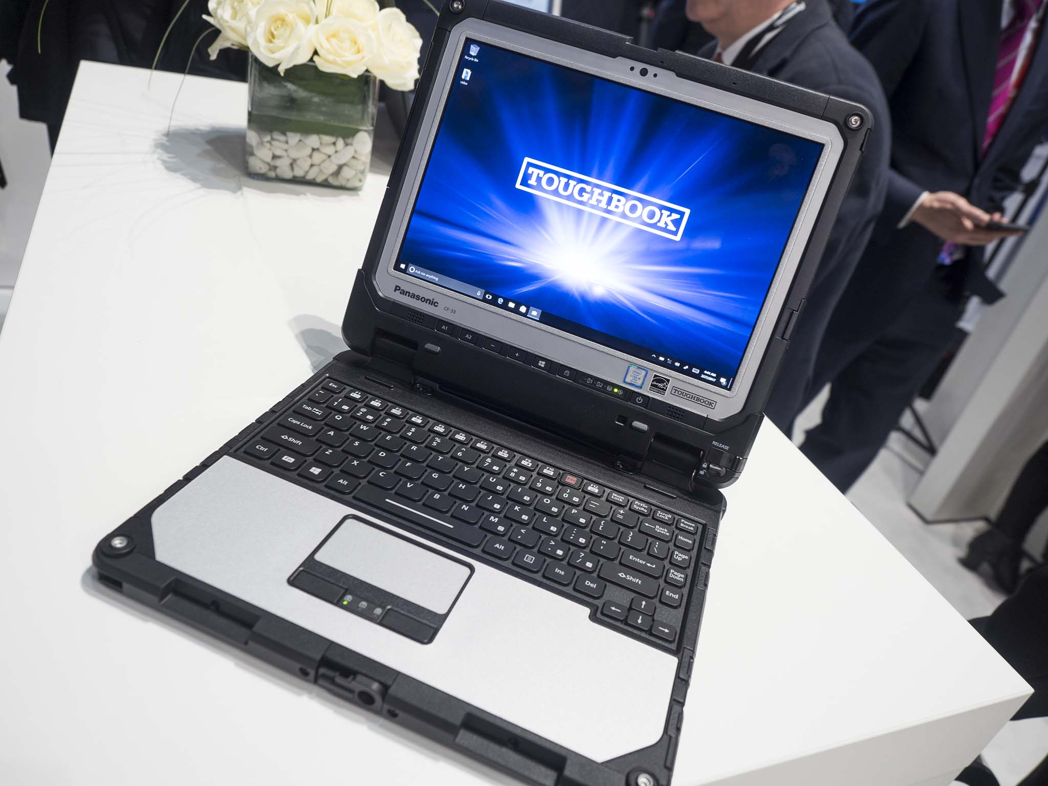 Panasonic's Toughbook CF-33 is the most ridiculous (and rugged) tablet of MWC 2017