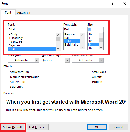 Shah Or either Suffix How to change font defaults in Microsoft Word 2016 for Windows | Windows  Central