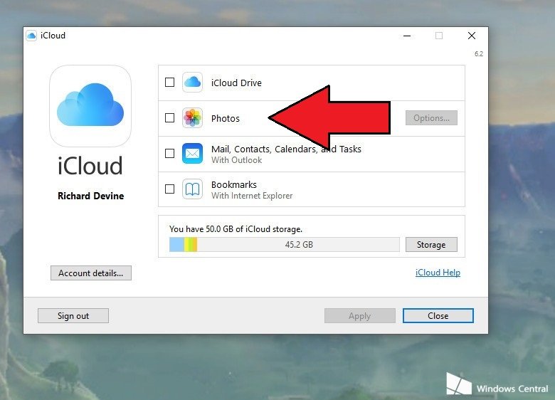 How To Set Up And Use Icloud Photos On Windows 10 Windows Central