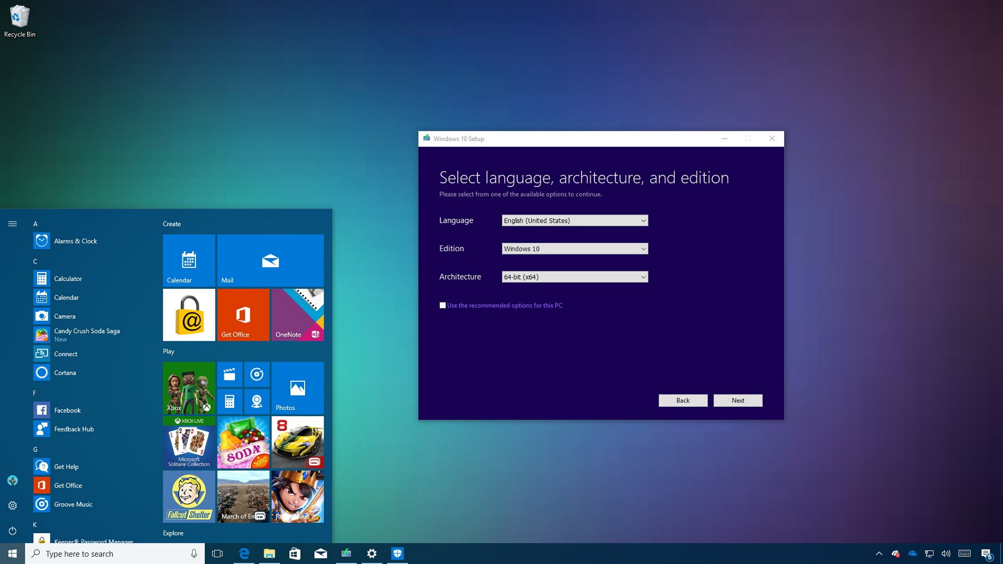 Windows 10 clean install