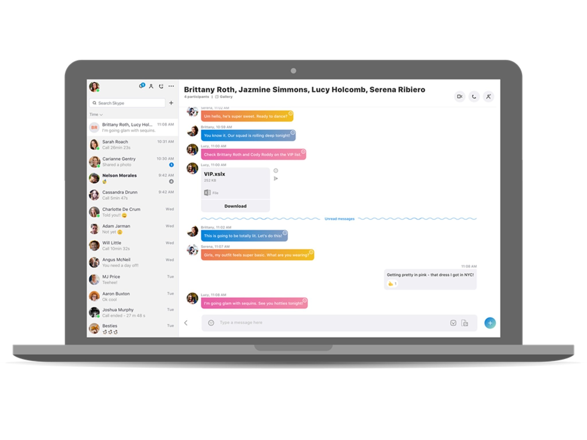 Skype Preview now lets you see who has read your messages