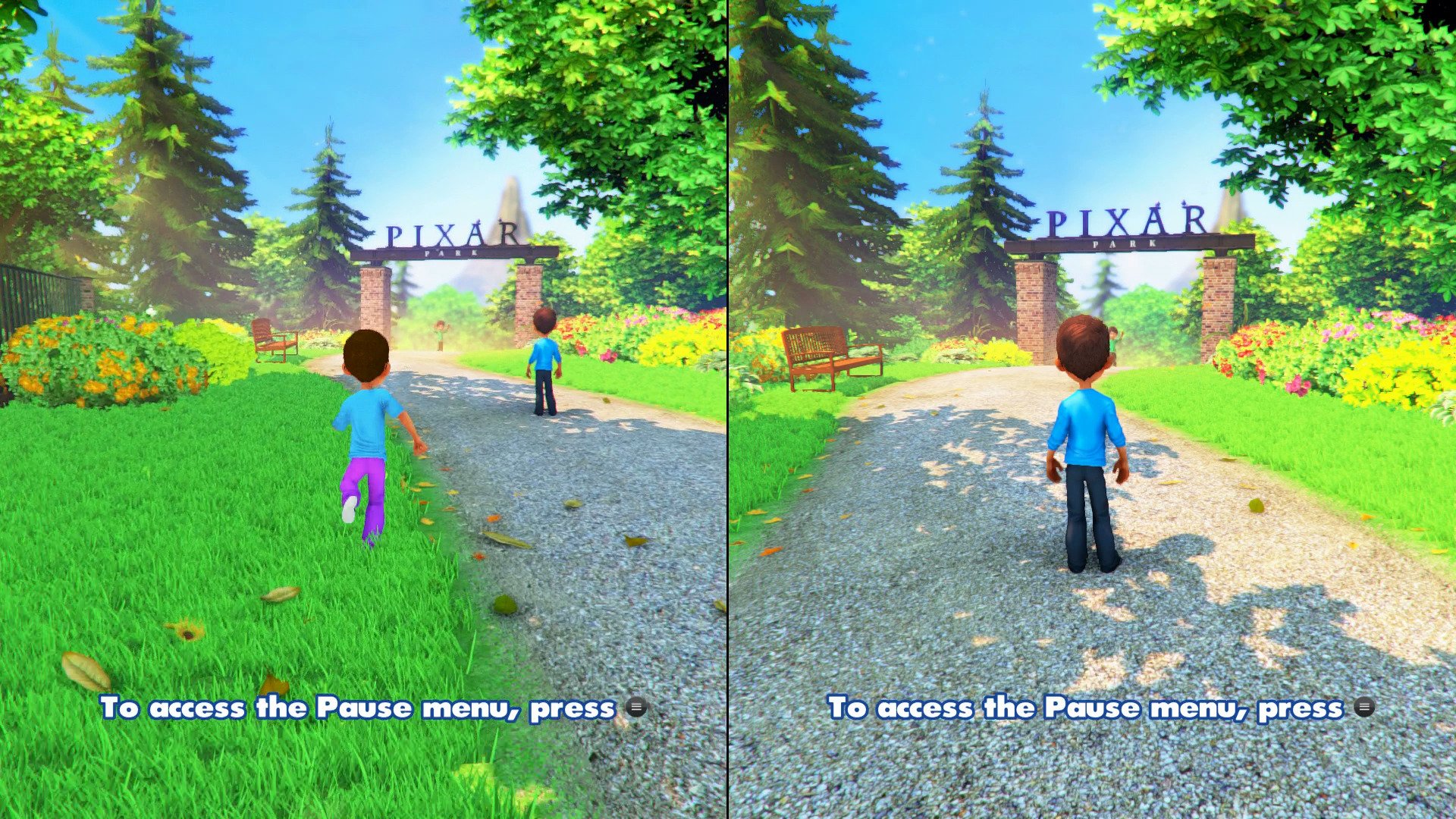 Rush: A Disney/Pixar Adventure for Xbox One split-screen