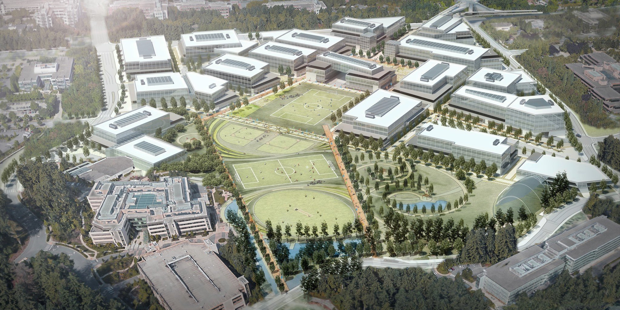 Microsoft announces major overhaul of its Redmond campus
