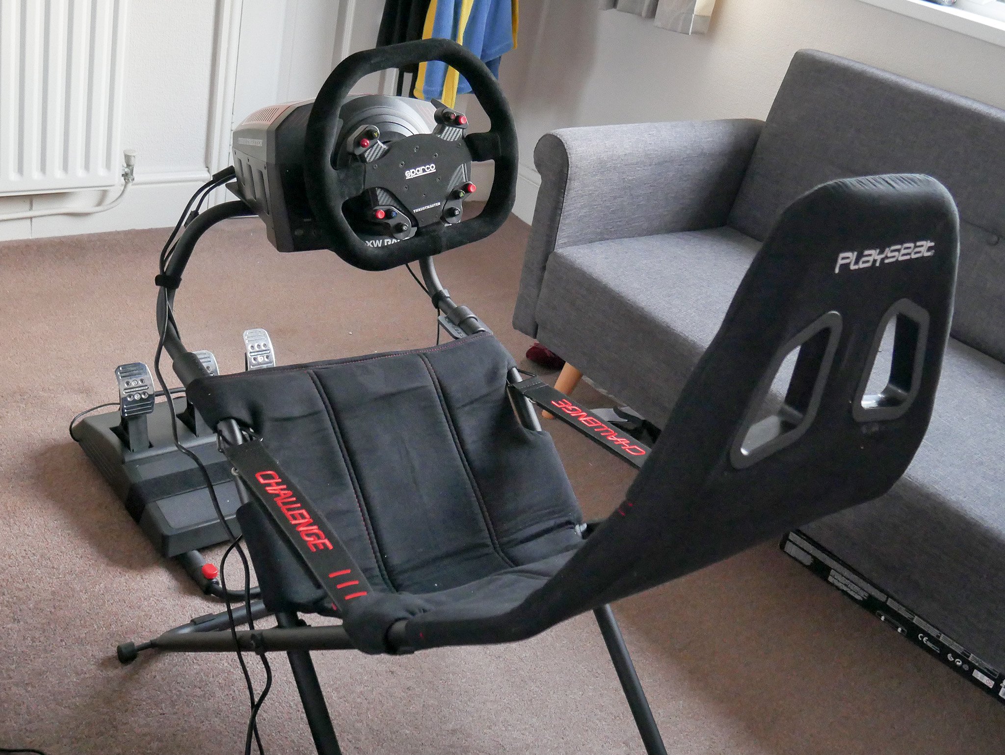 Xbox One racing rig on a budget 
