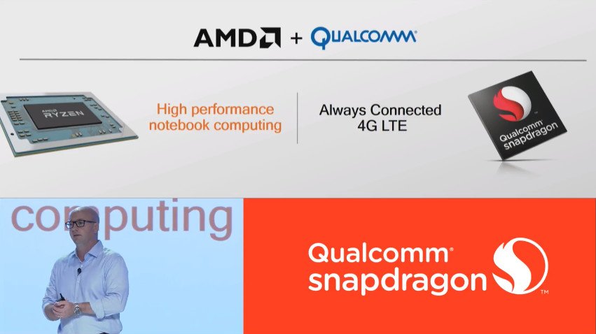 AMD and Qualcomm join forces in "Always Connected PC" effort