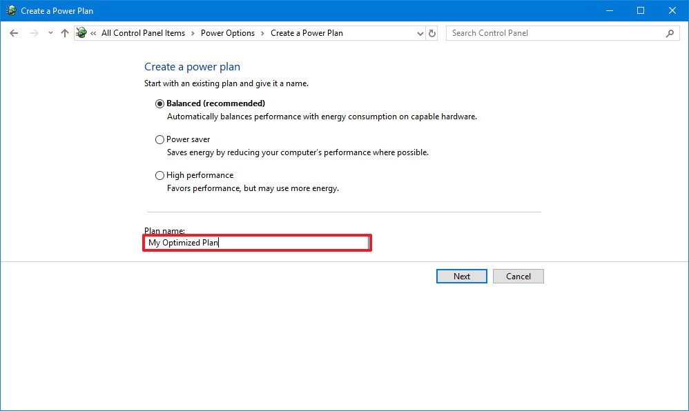 How to manage custom power plans on Windows 10   Windows ...