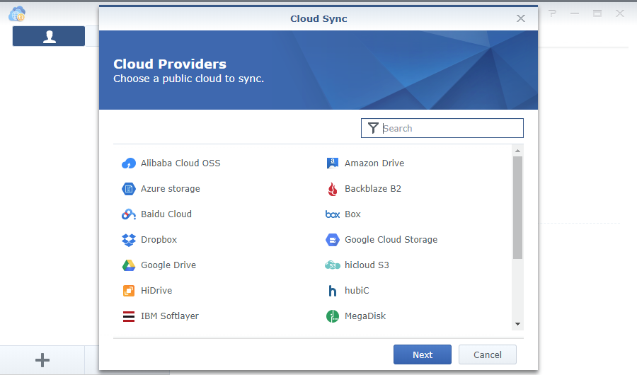 Synology Clouds Sync