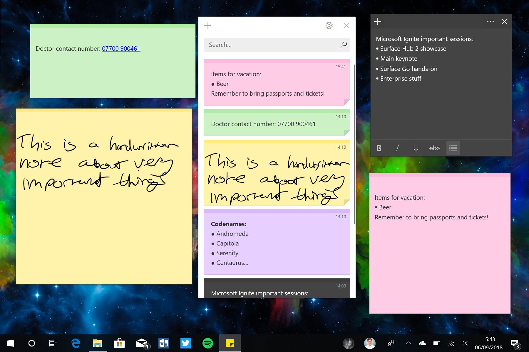 Big Sticky Notes 3.0 update begins rolling out to Windows 10 April 2018 Update PCs
