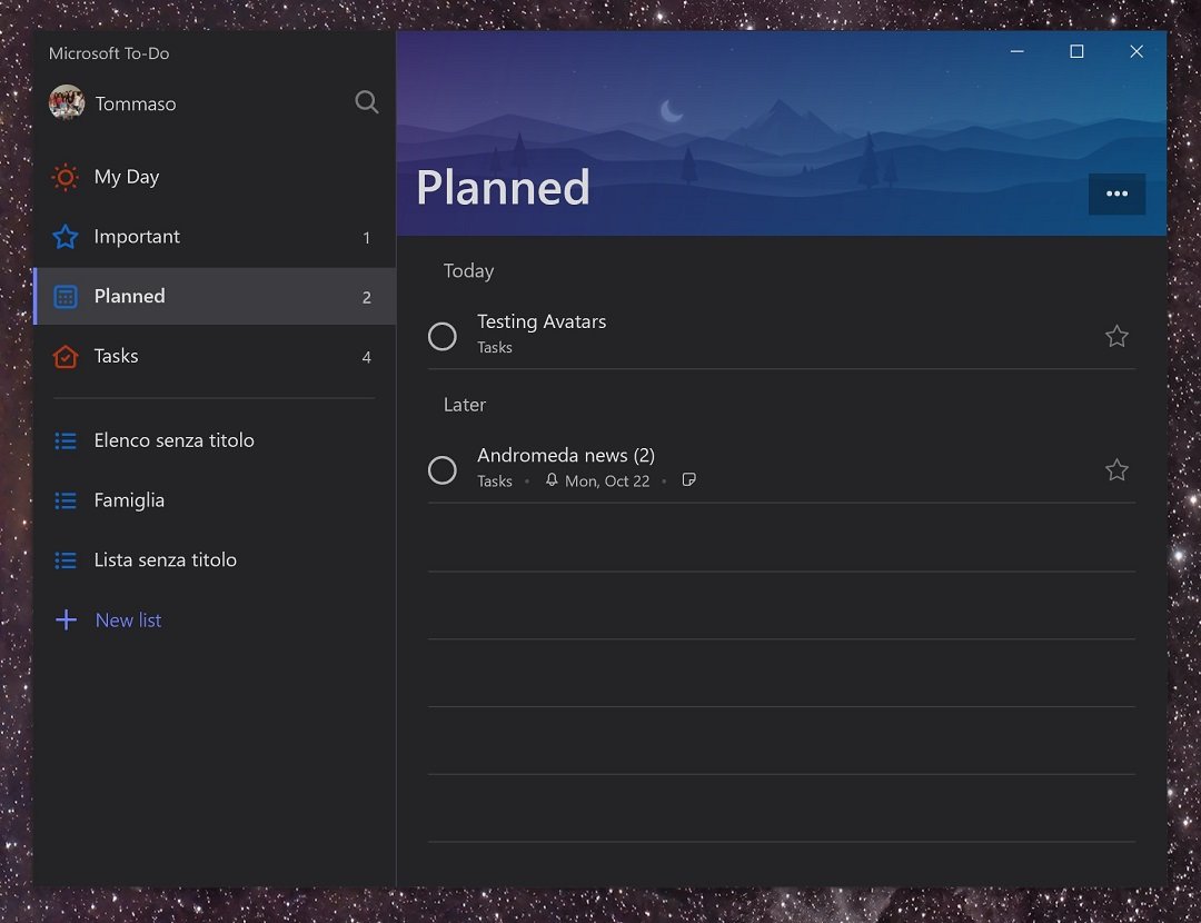 Microsoft To-Do brings 'Planned' smart list feature to Windows 10 Insiders