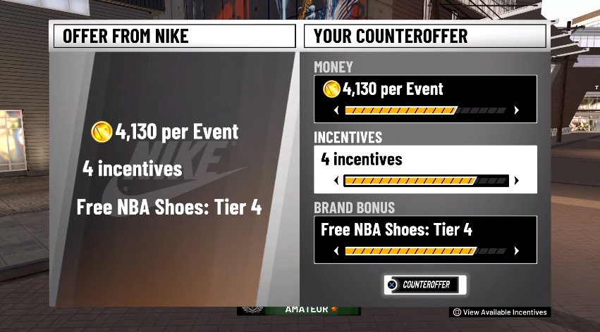 nike level 1 contract negotiation 2k19