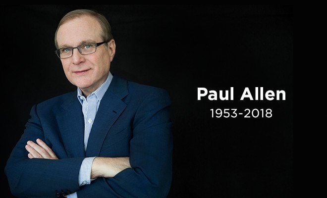 Microsoft cofounder Paul Allen dies at age 65