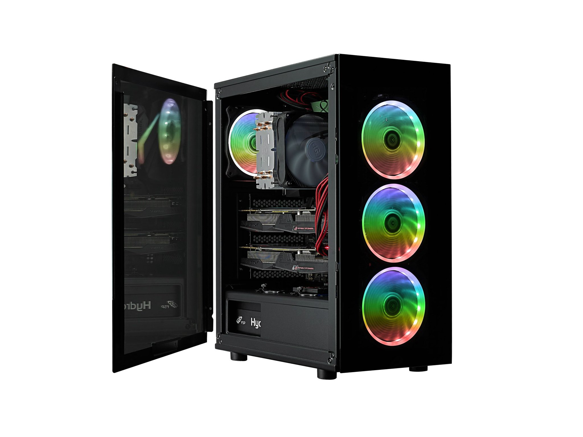 Pc cases with rgb fans casehardware ru