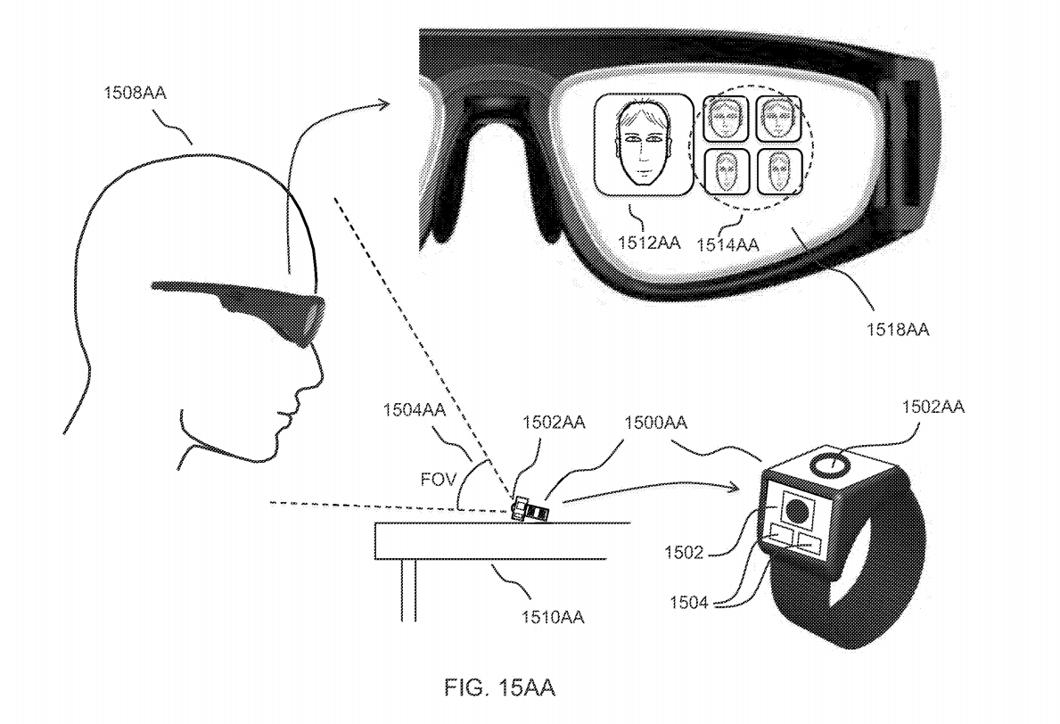 Microsoft Patent for wearable holographic glasses