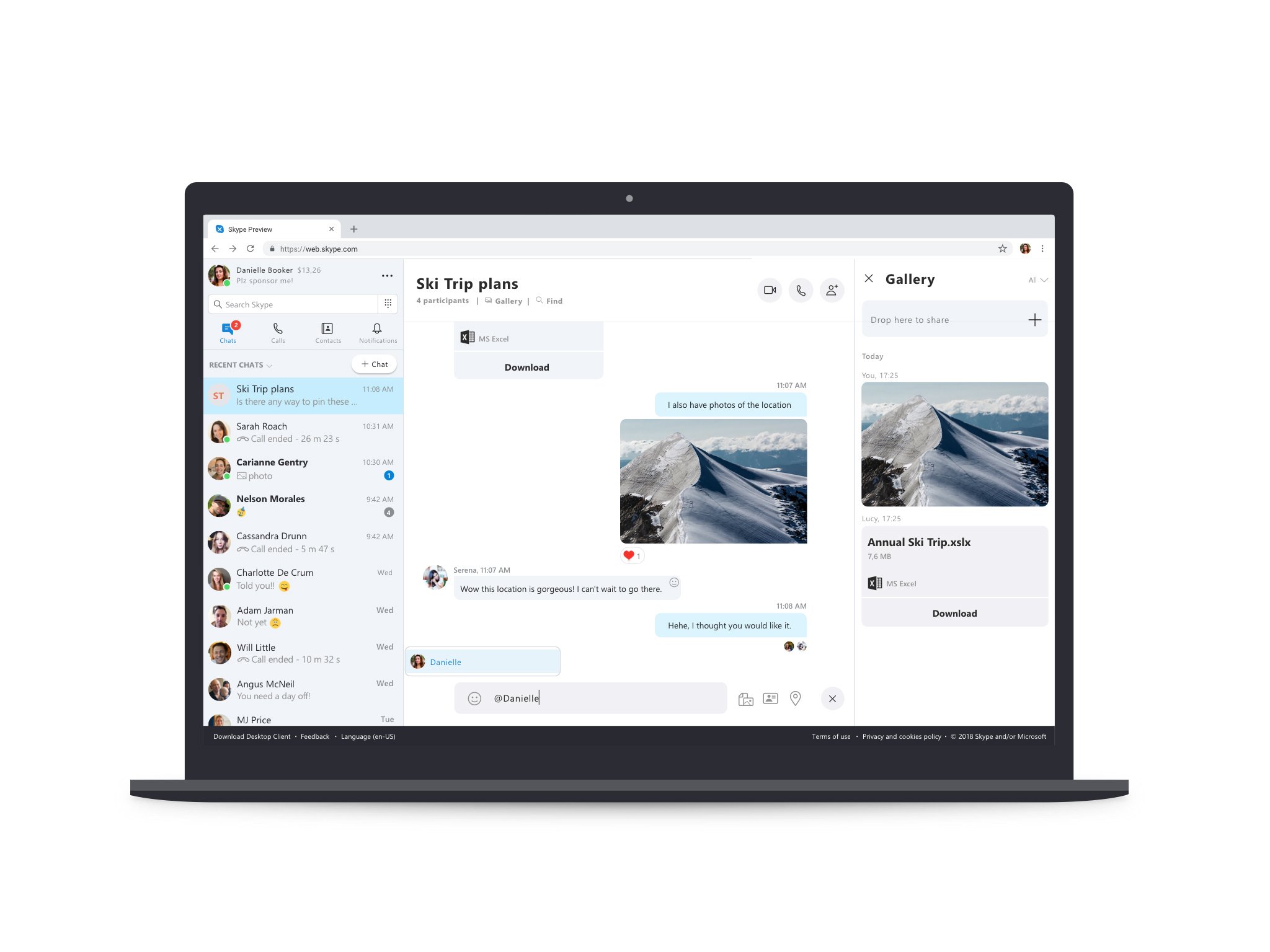 Microsoft launches refreshed Skype for the web
