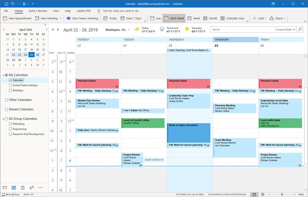 Outlook For Windows Gets New Time Management Capabilities With Office 365 Windows Central
