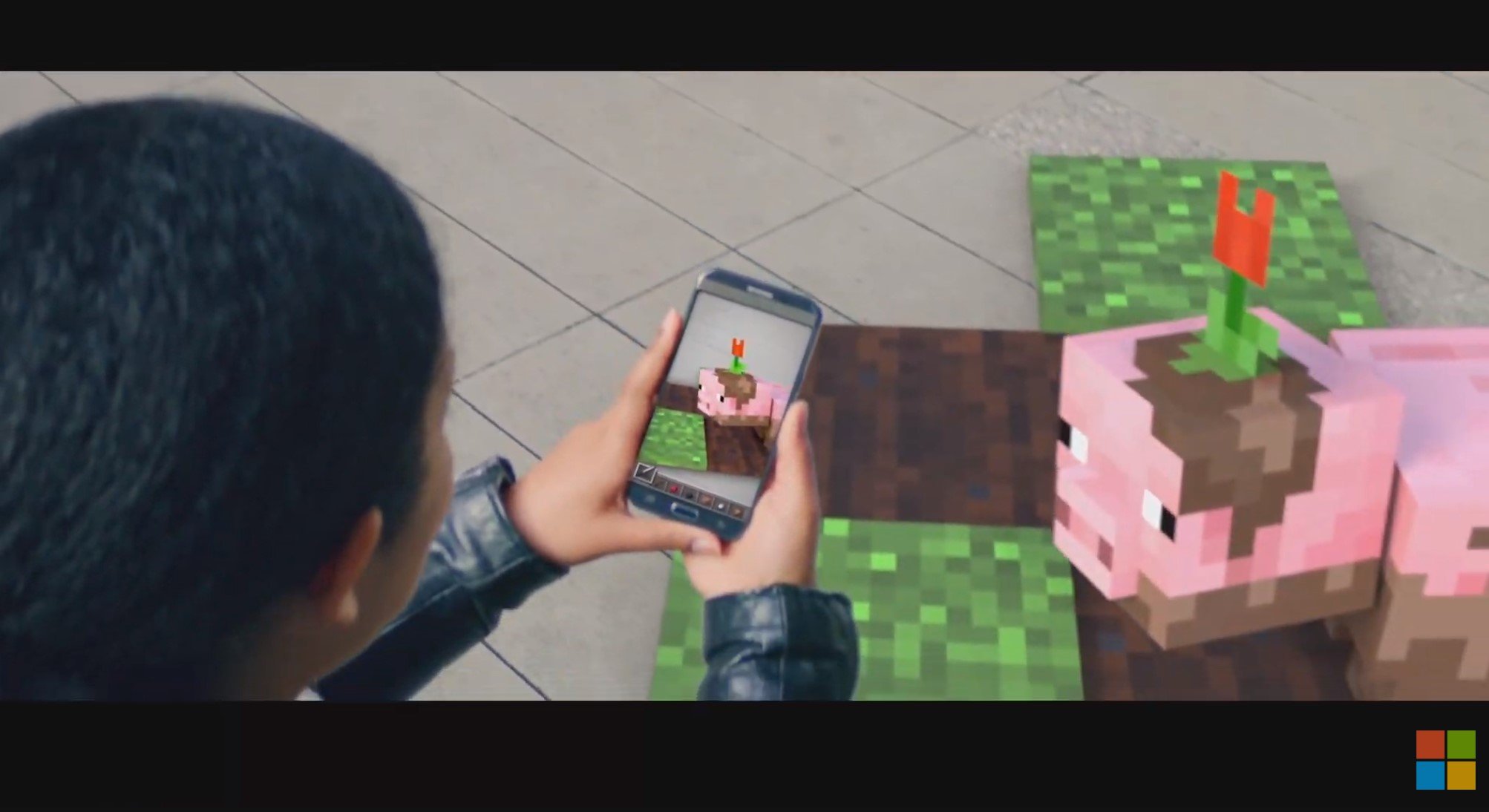 Build 2019: Microsoft teases new Minecraft augmented reality game