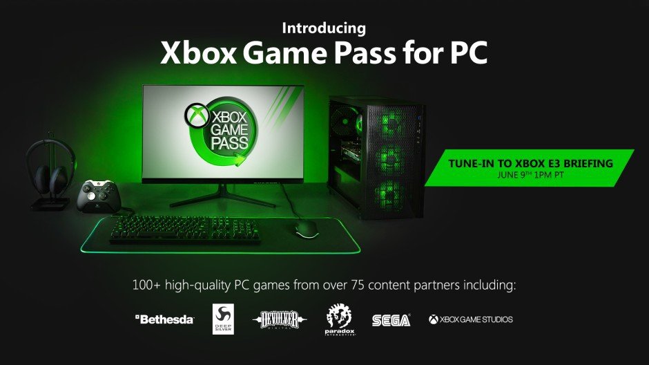 Xbox Game Pass Announced for PC