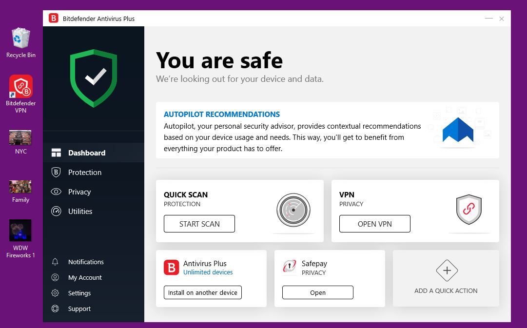 Bitdefender Antivirus Plus 2020 Review One Of The Best For Malware Protection Windows Central