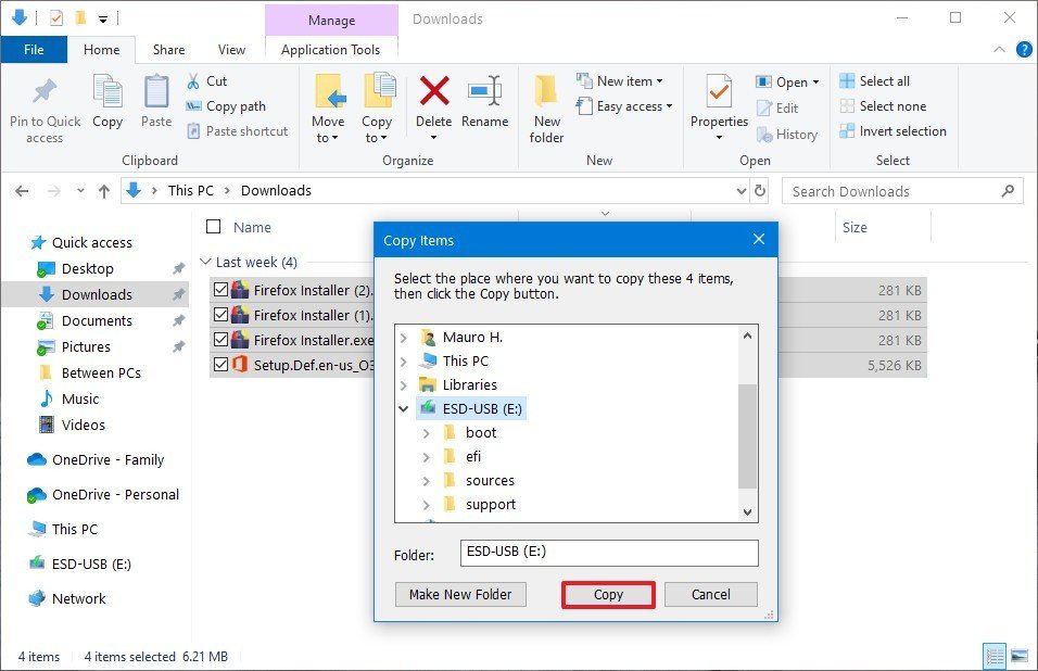 backup files external drive file