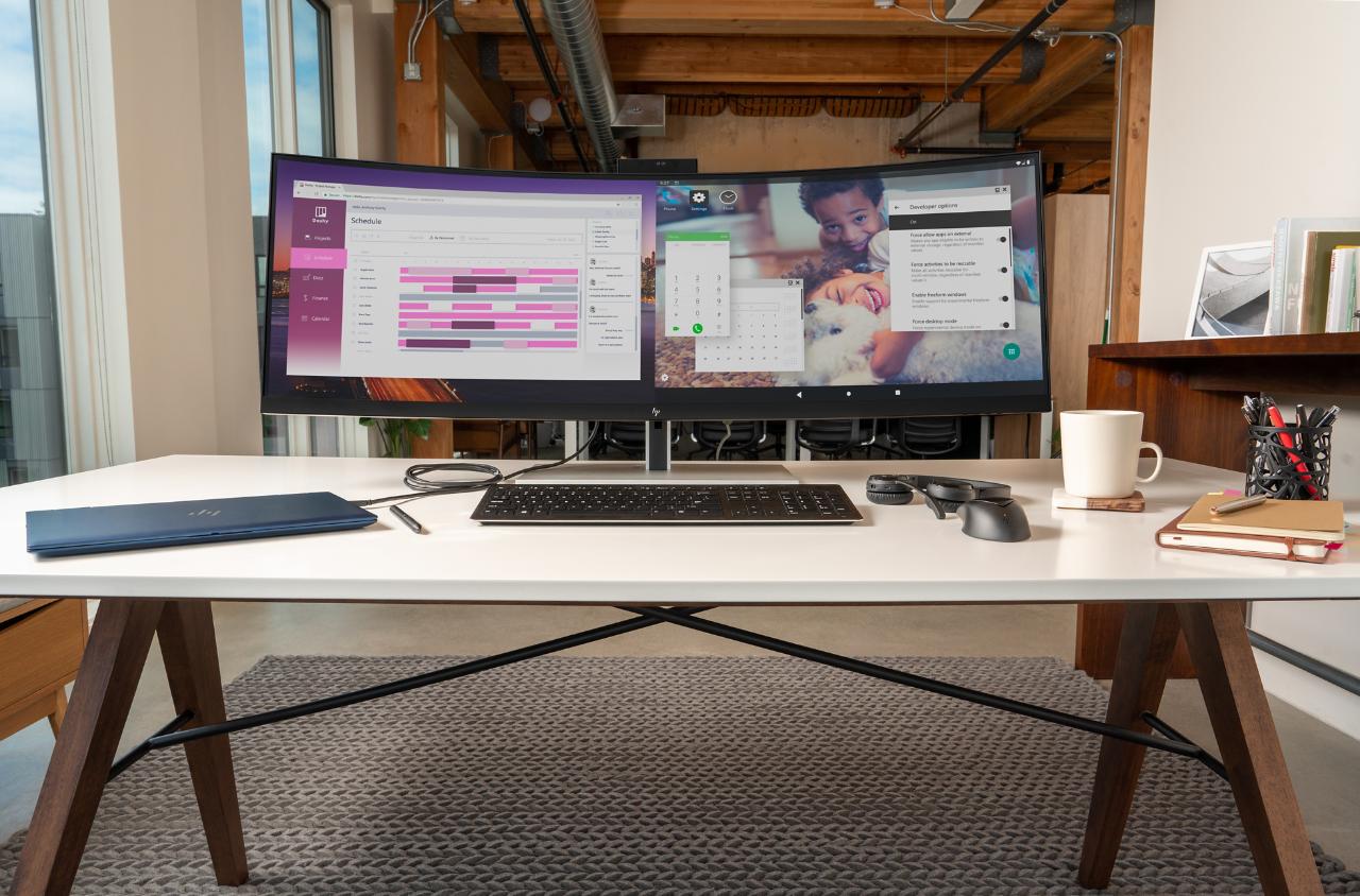 Hp S Latest Ultrawide Monitor Can, How To Connect Two Monitors Hp Desktop