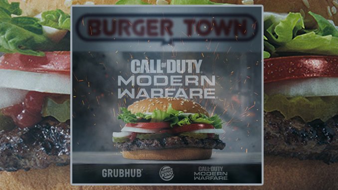 Burger King Joins Forces With Grubhub To Promote Call Of