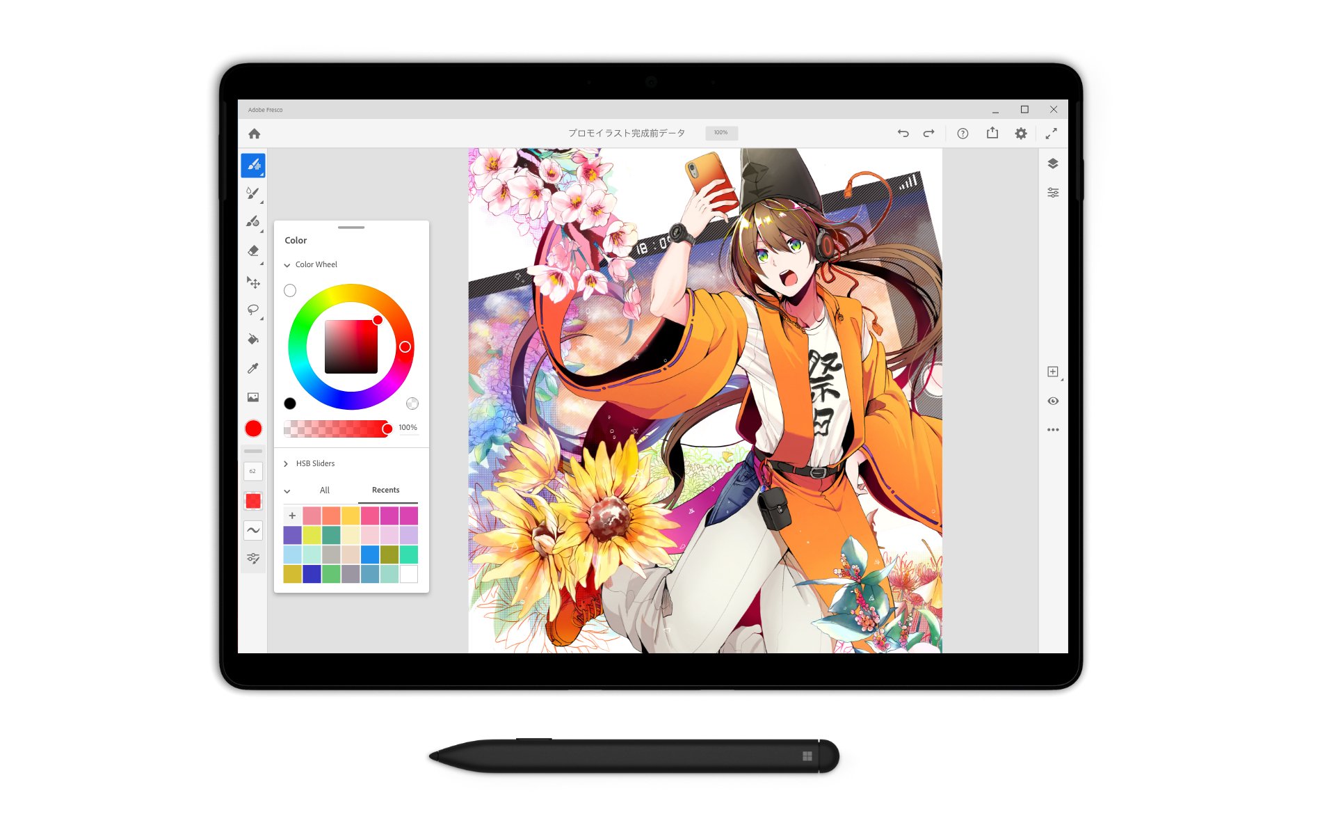 Adobe Fresco brings raster, vector, and live brushes to Windows