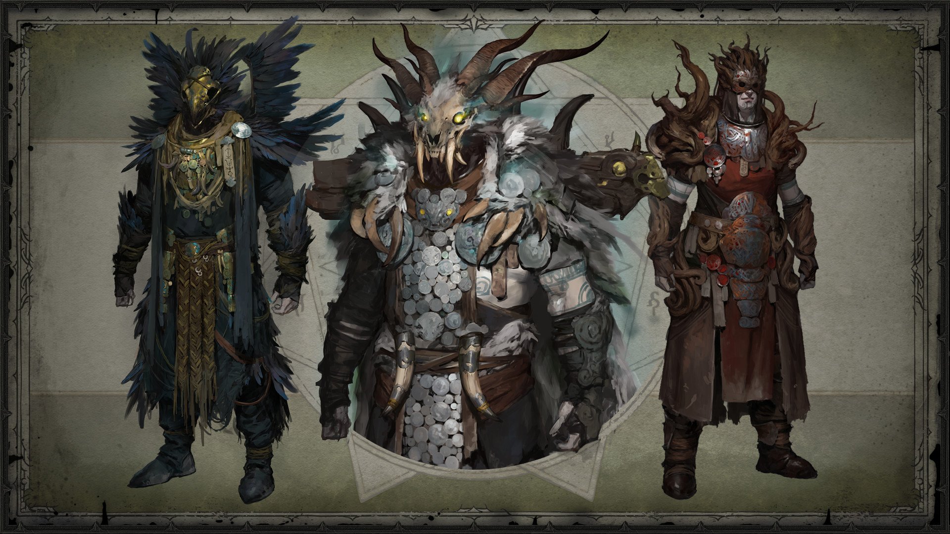 Druid Legendary gear in Diablo 4