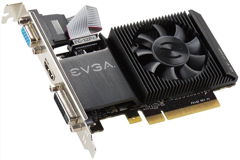 EVGA GeForce GT 710 1GB - Budget GPU under 100$
