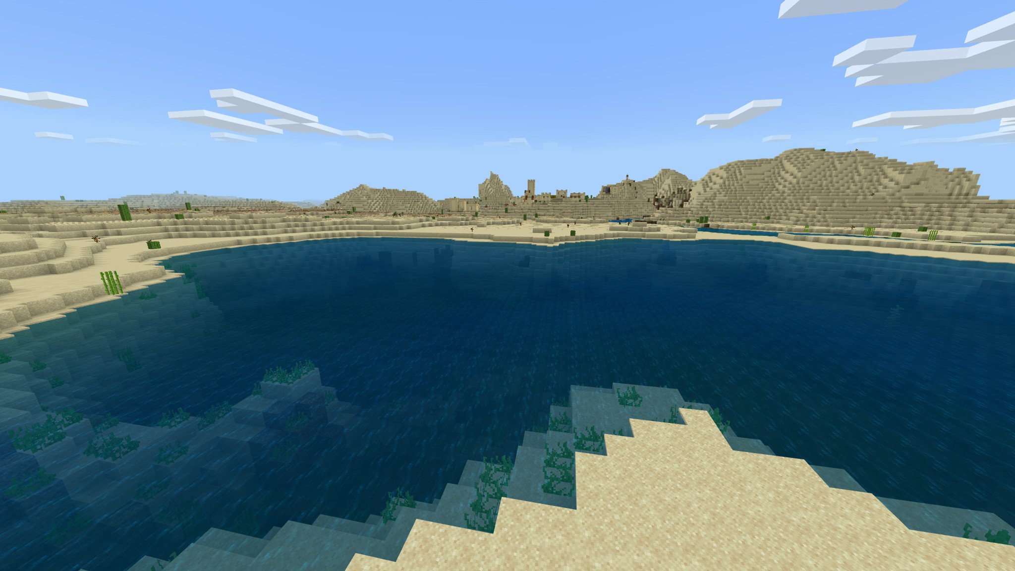 I found a lake